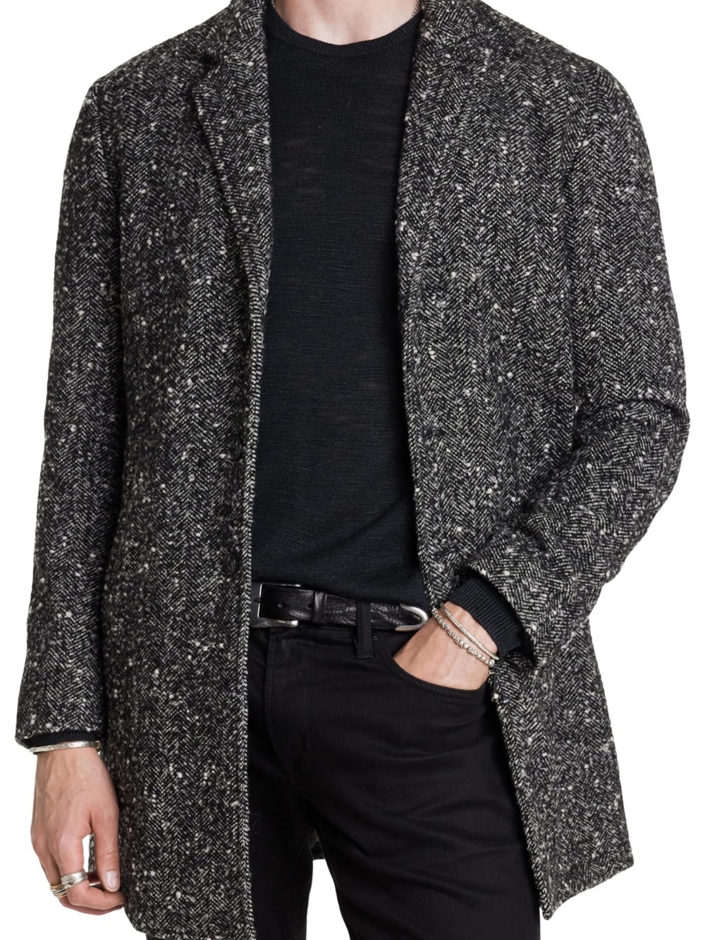 John Varvatos templeton top coat